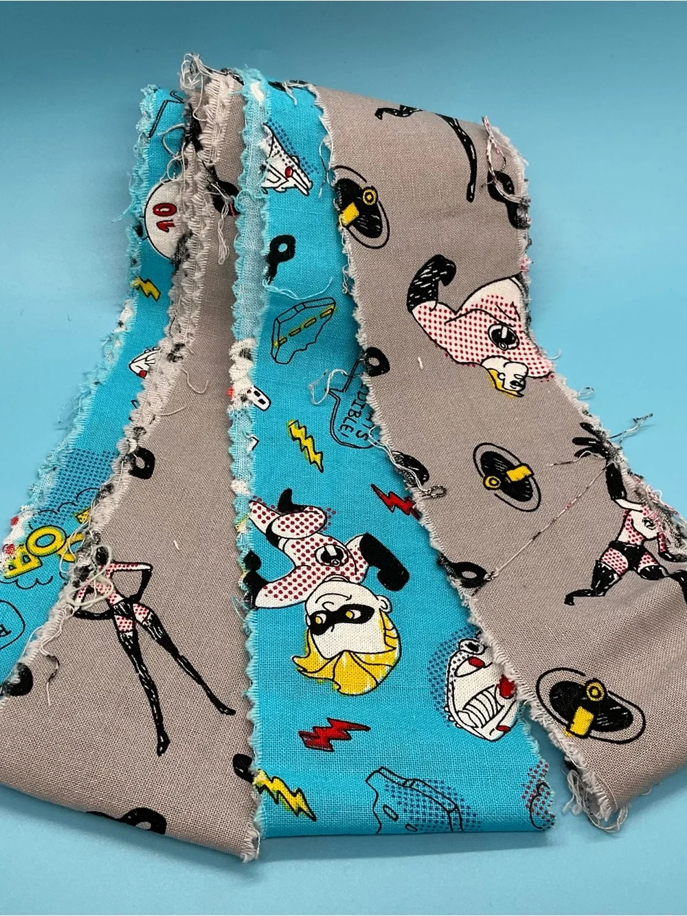 Fabric Strips The Incredibles